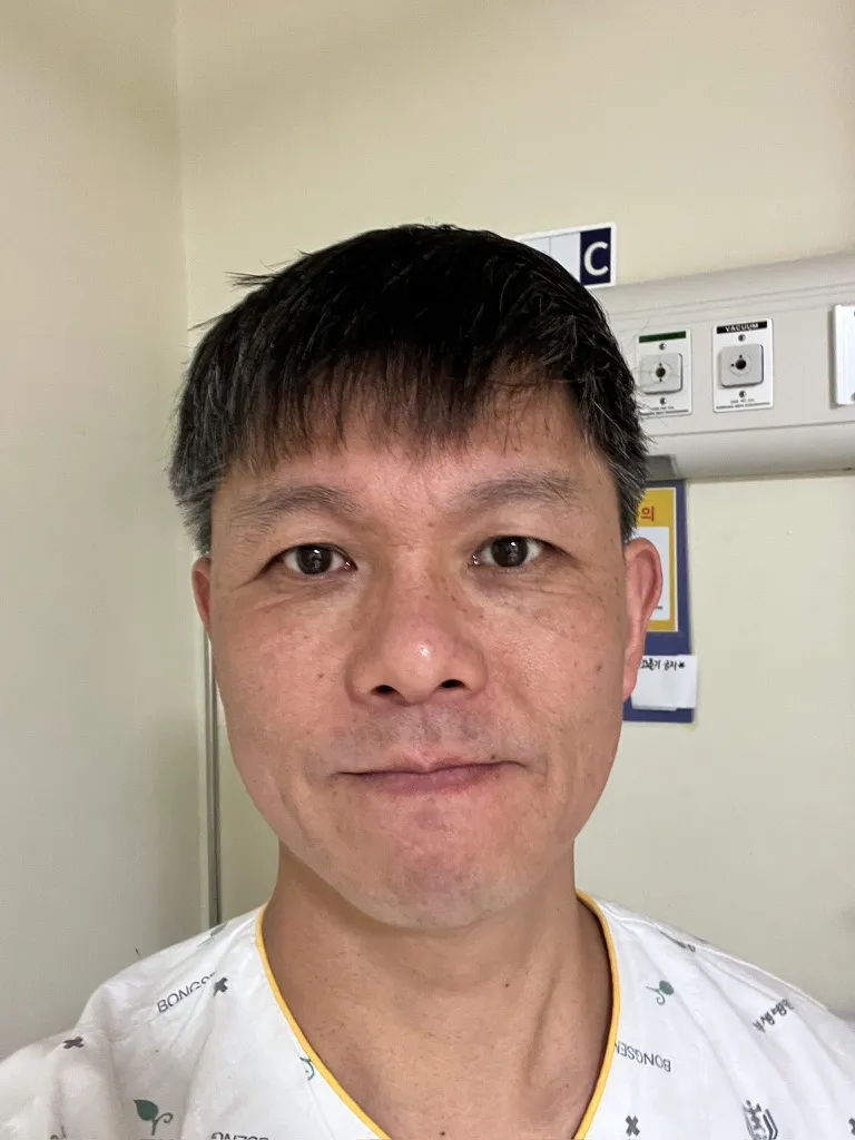 2025년 12월 3일, 처음 머리를 감은 뒤